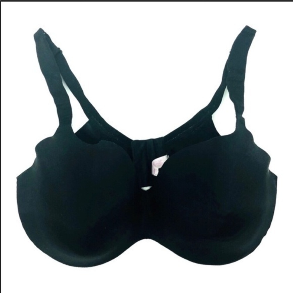 Cacique by Lane Bryant plus size solid black bra